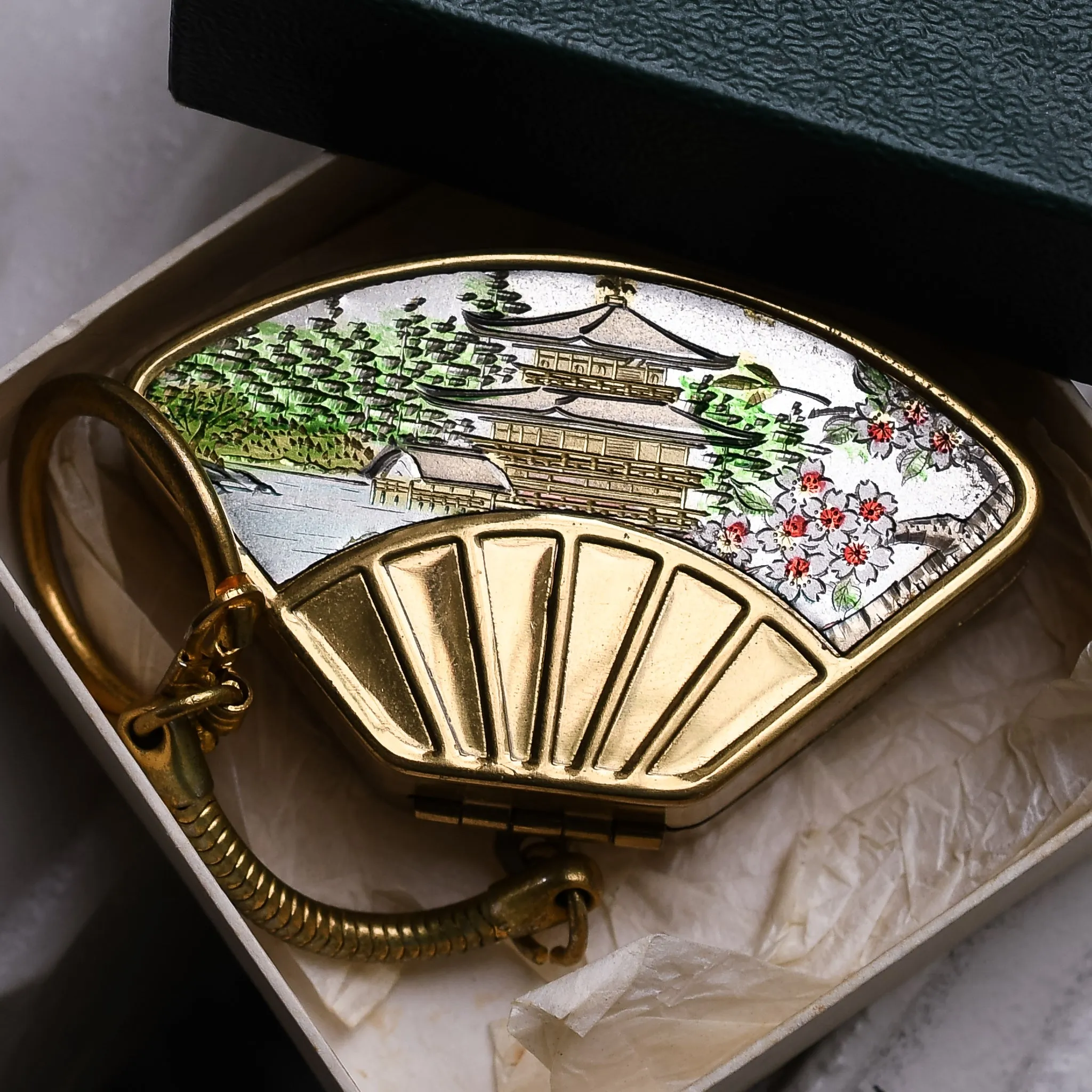 1970s "The Godfather Theme" Japanese Music Box Keychain
