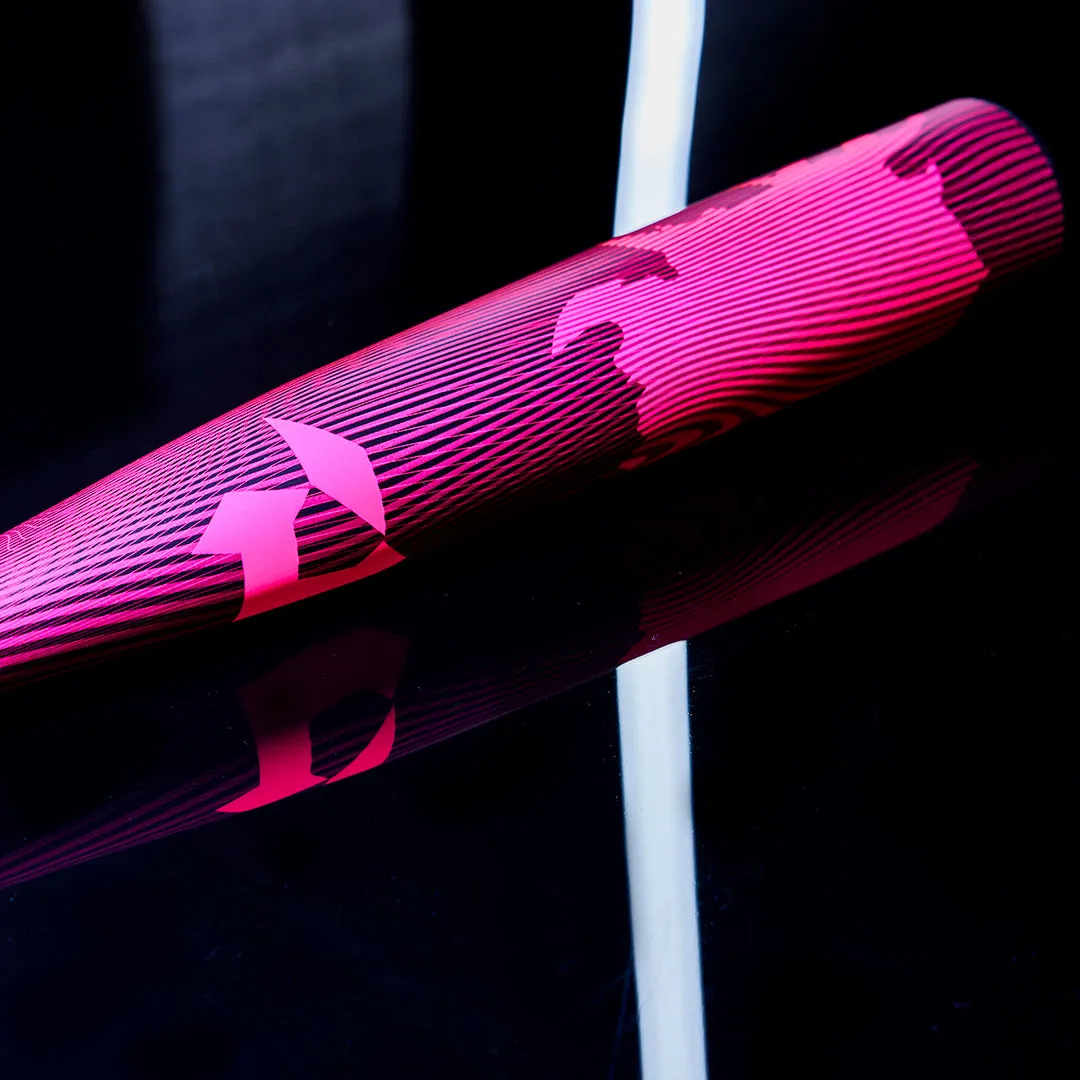 2024 DeMarini Voodoo One Neon Pink (-3) BBCOR Baseball Bat: WBD2557010