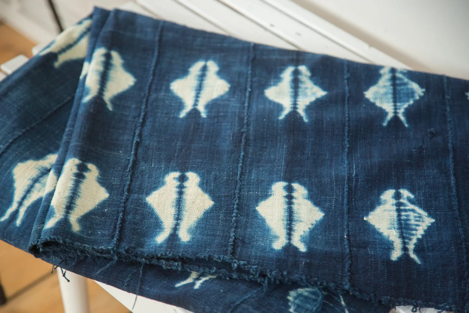 3.5x5.5 Vintage African Textile Throw