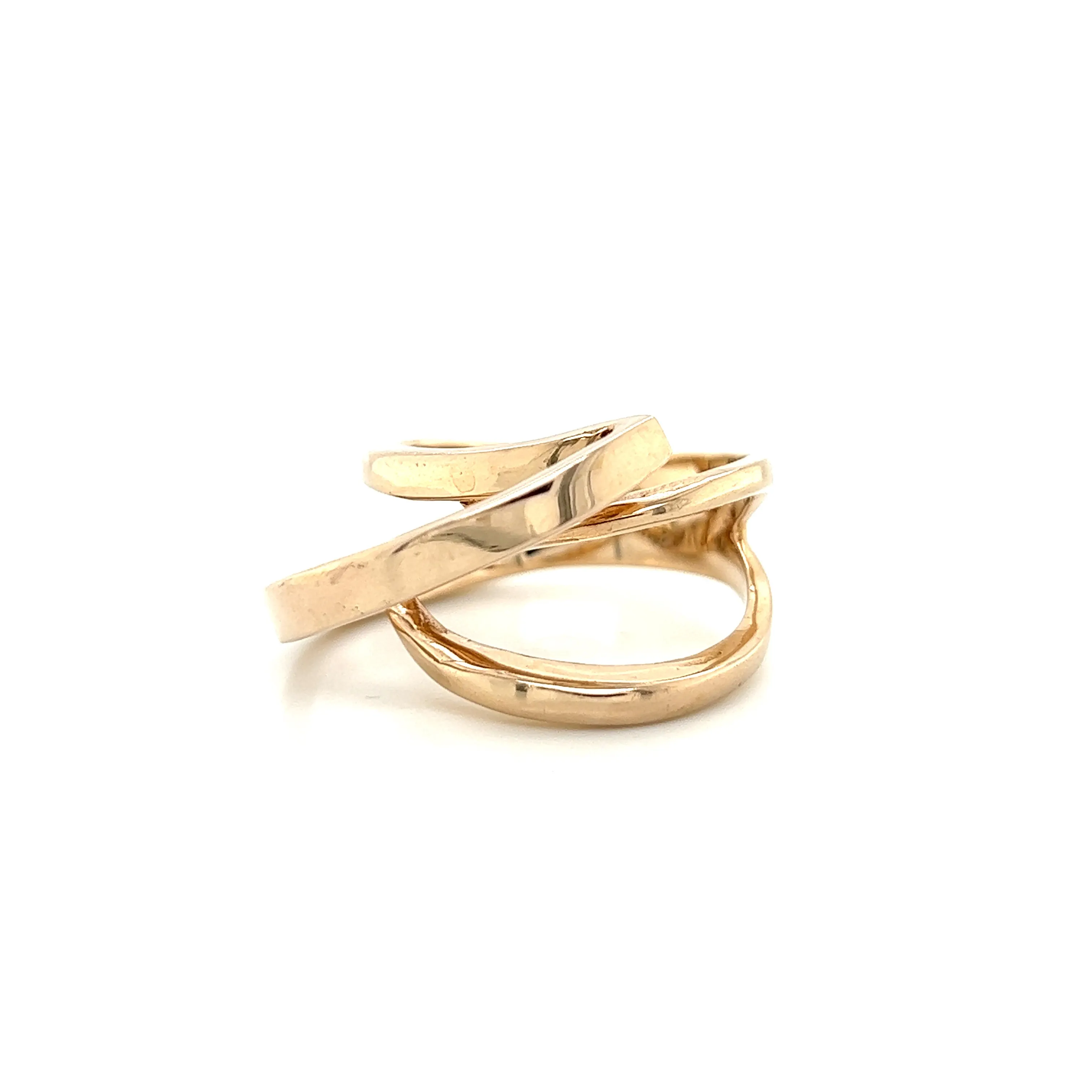 3D Arch Ring 14k