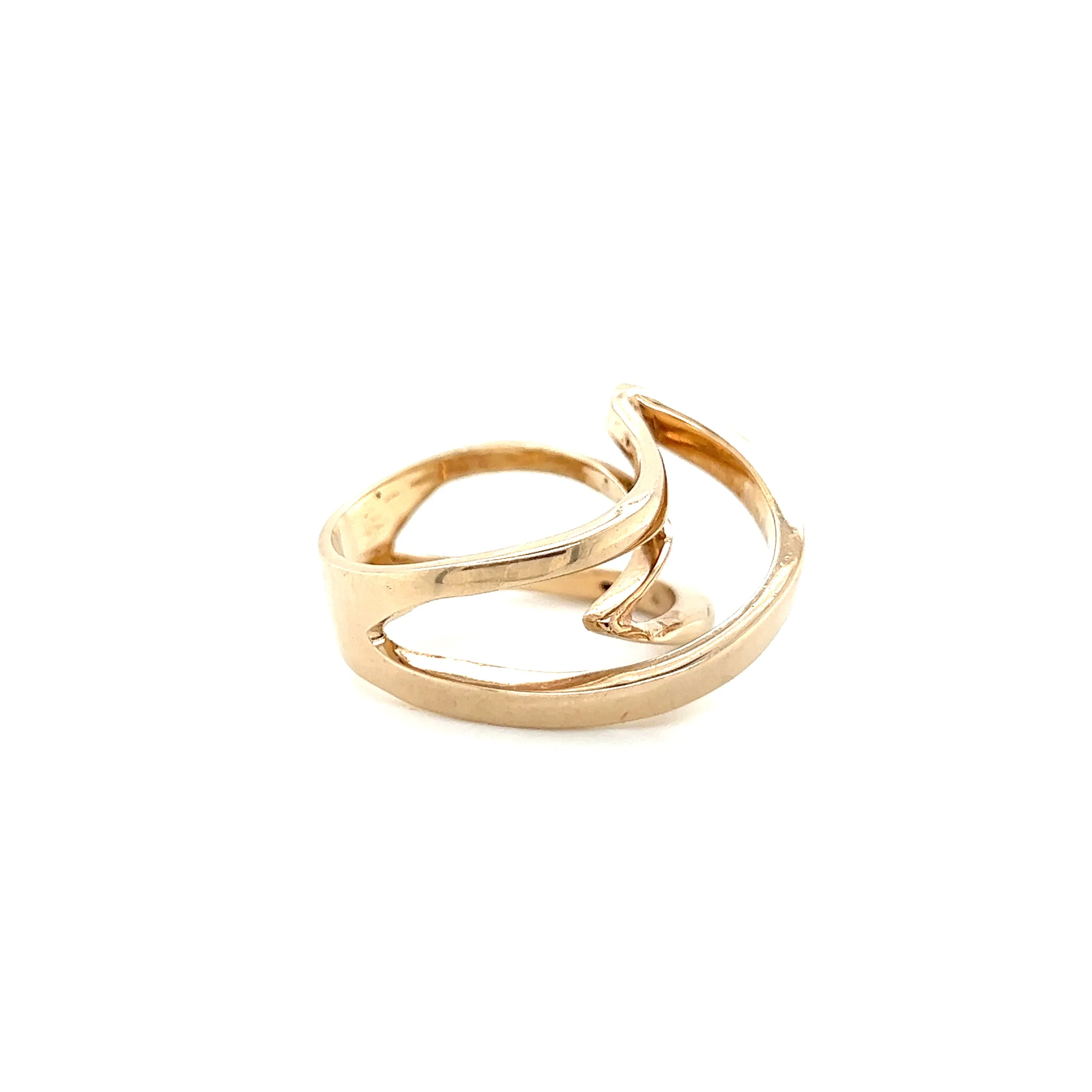 3D Arch Ring 14k