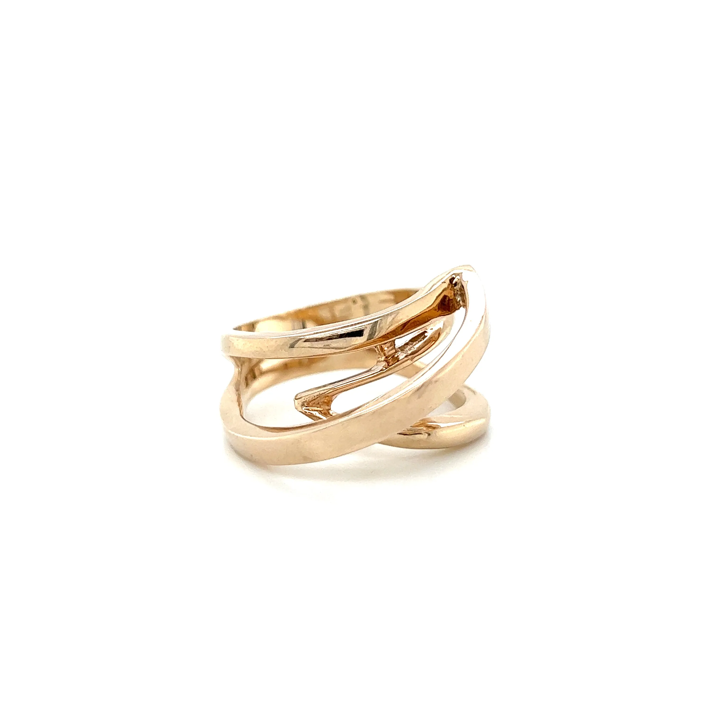 3D Arch Ring 14k