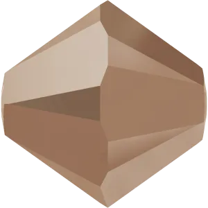 5328 Swarovski Bicone Beads, Crystal Rose Gold 2x (001 ROGL2)