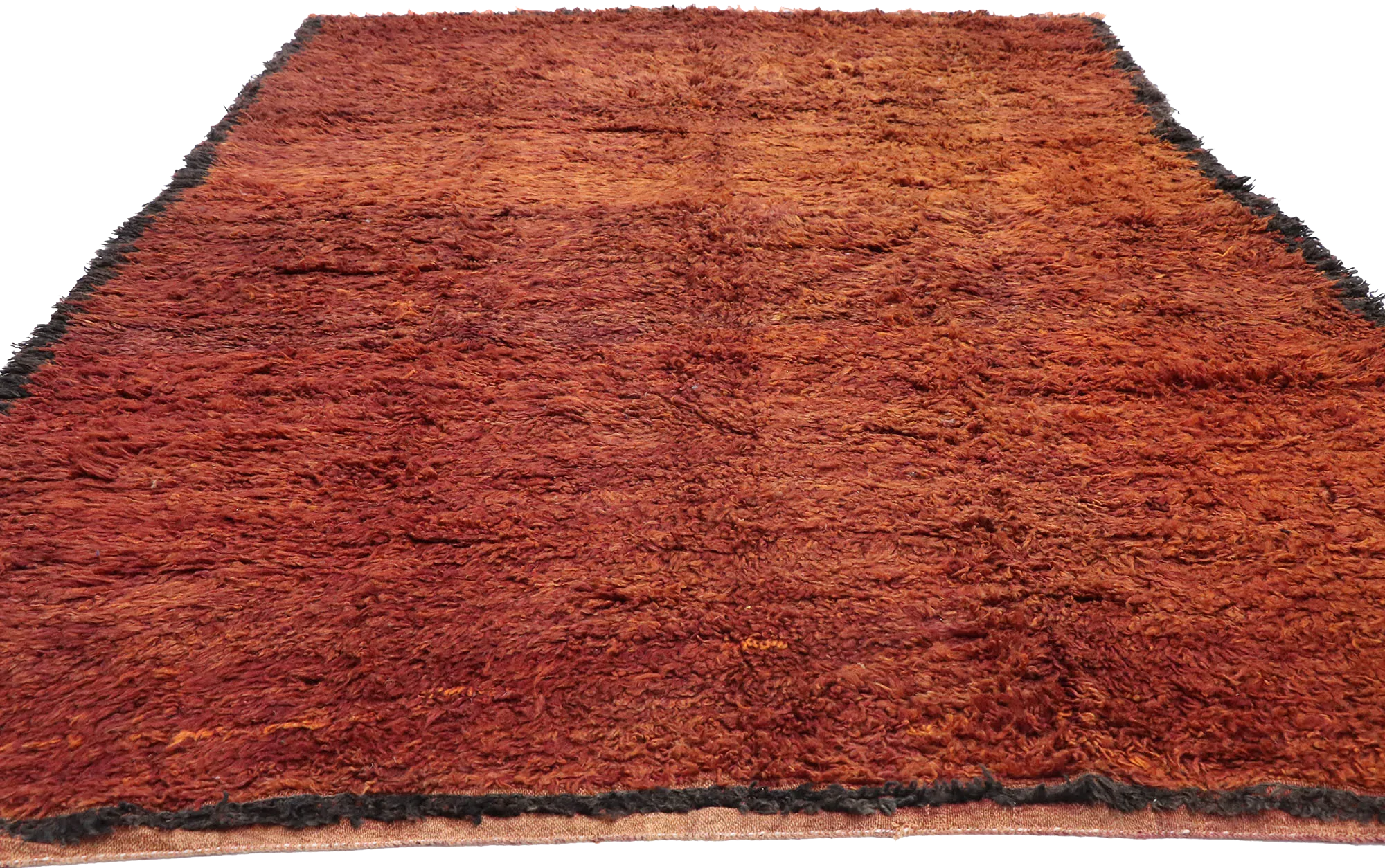 6'6" x 9'11 Vintage Moroccan Rug