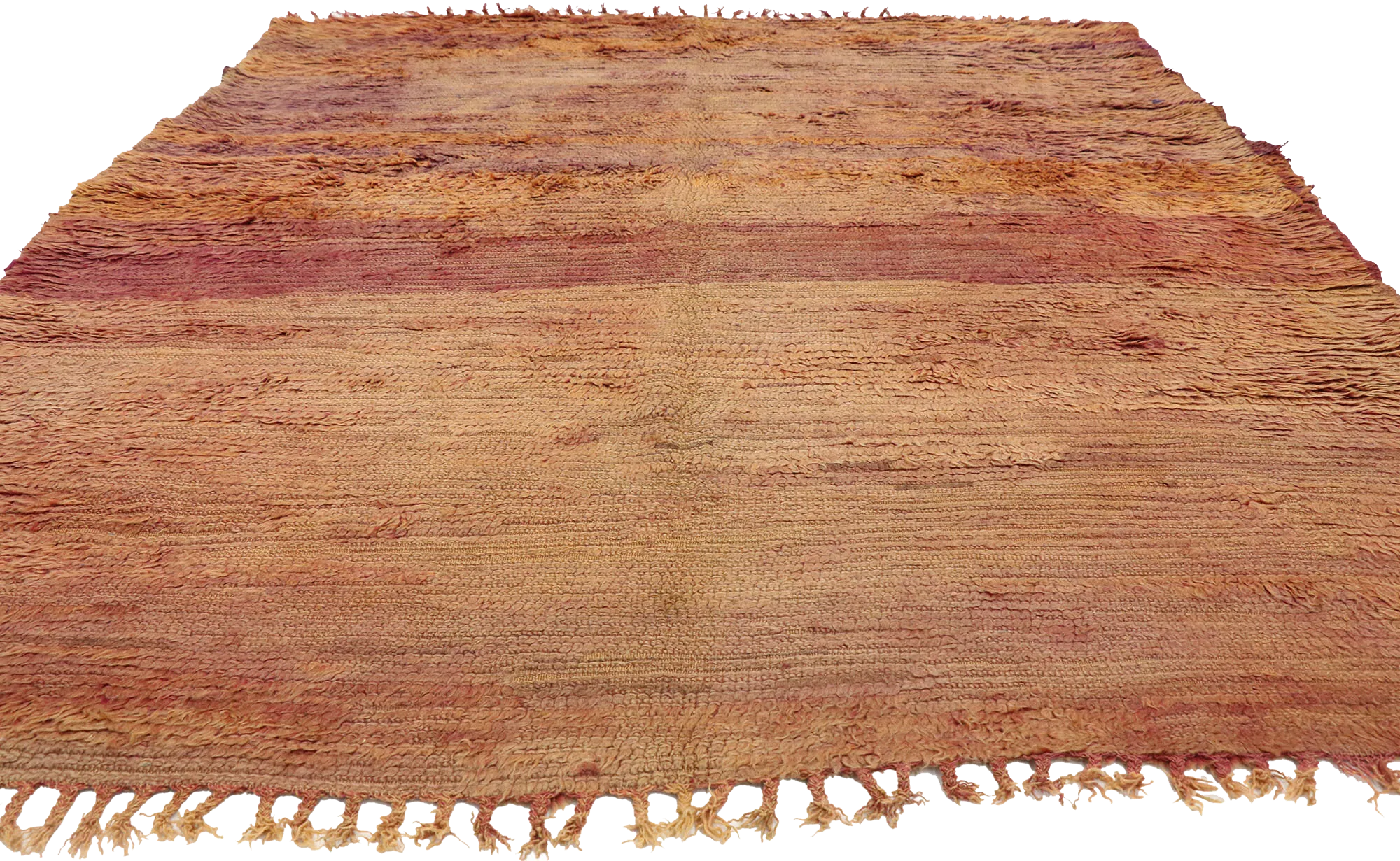 6'8" x 7'7" Vintage Moroccan Rug