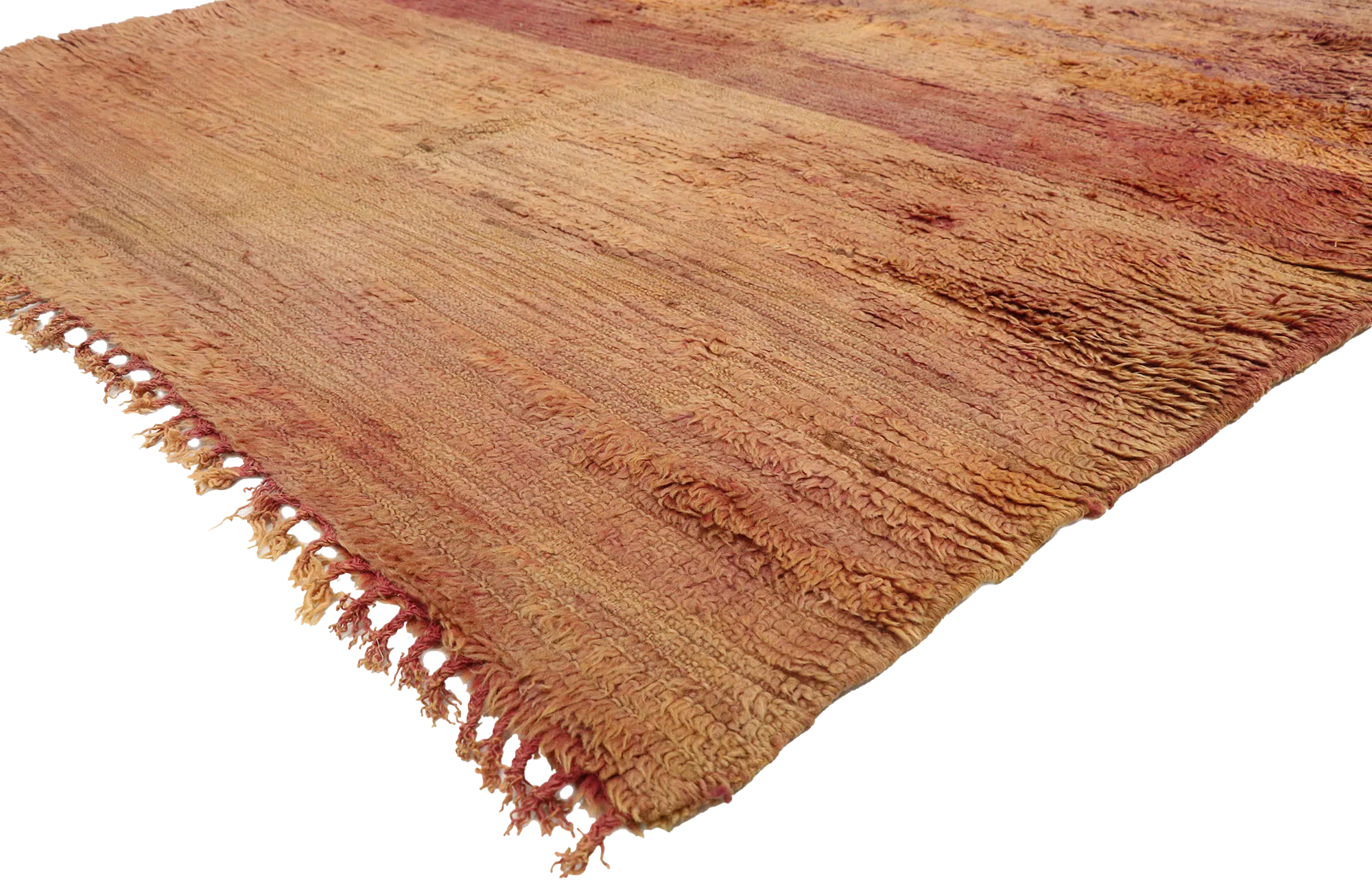 6'8" x 7'7" Vintage Moroccan Rug