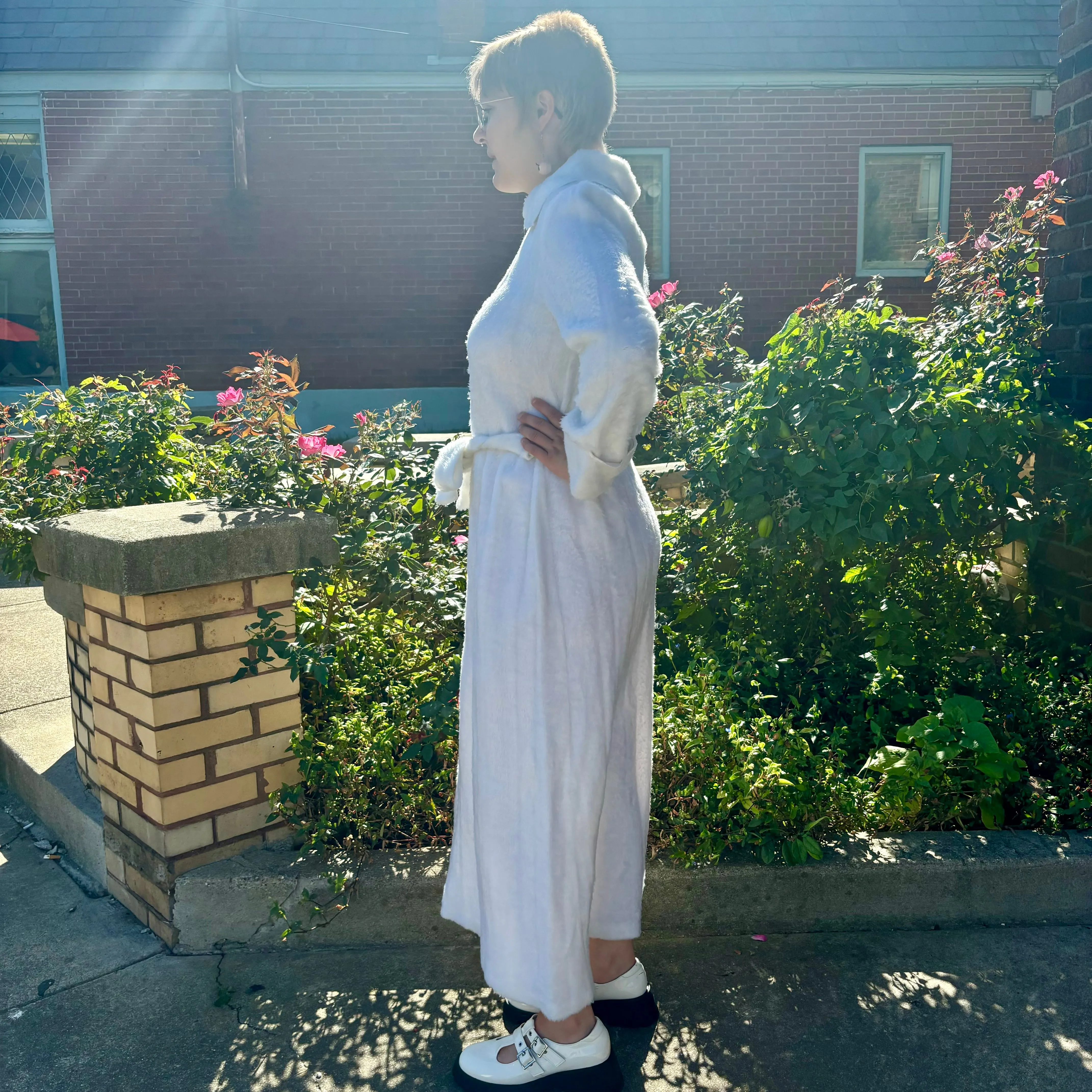 70s/80s Sears “At home wear” Lounge House dress