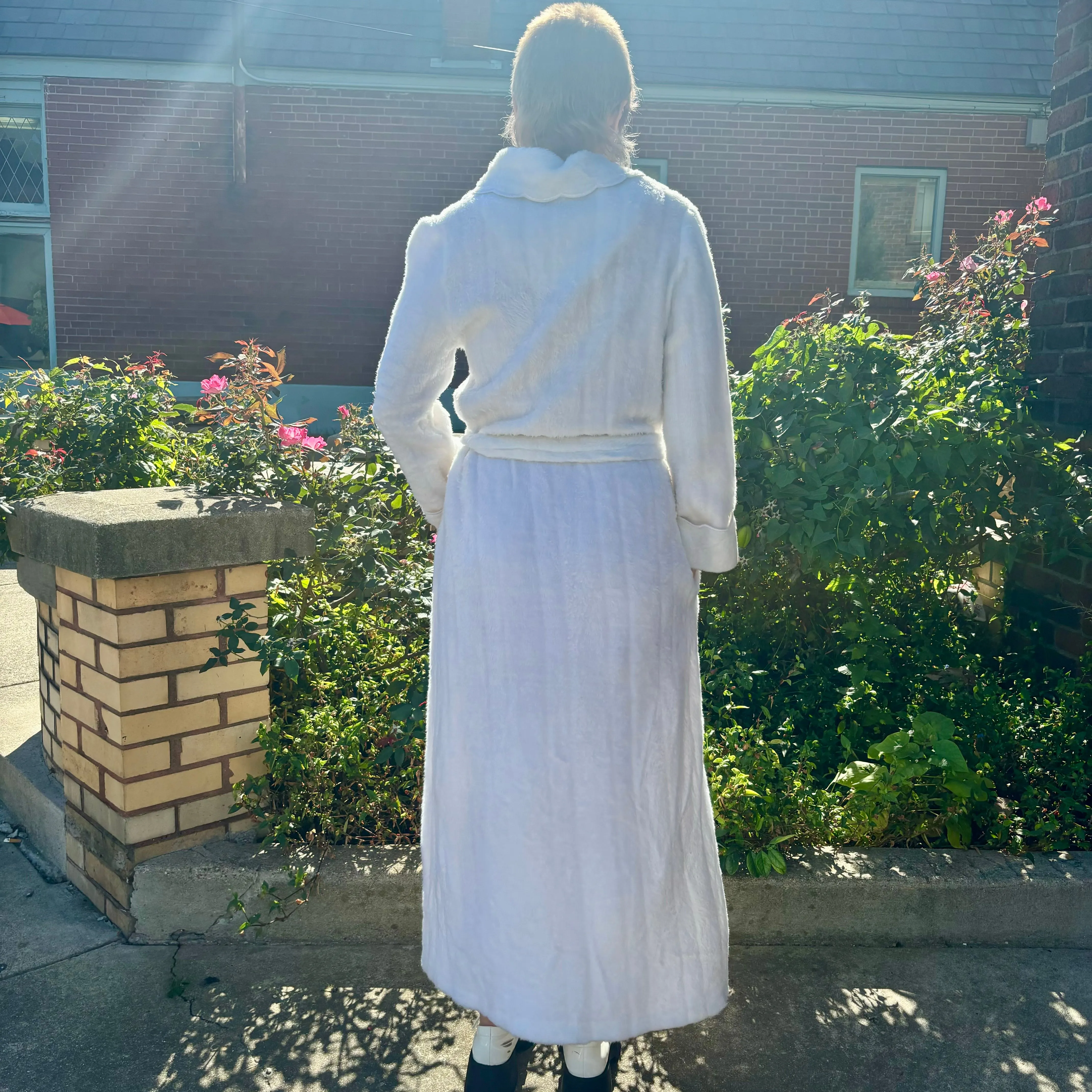 70s/80s Sears “At home wear” Lounge House dress