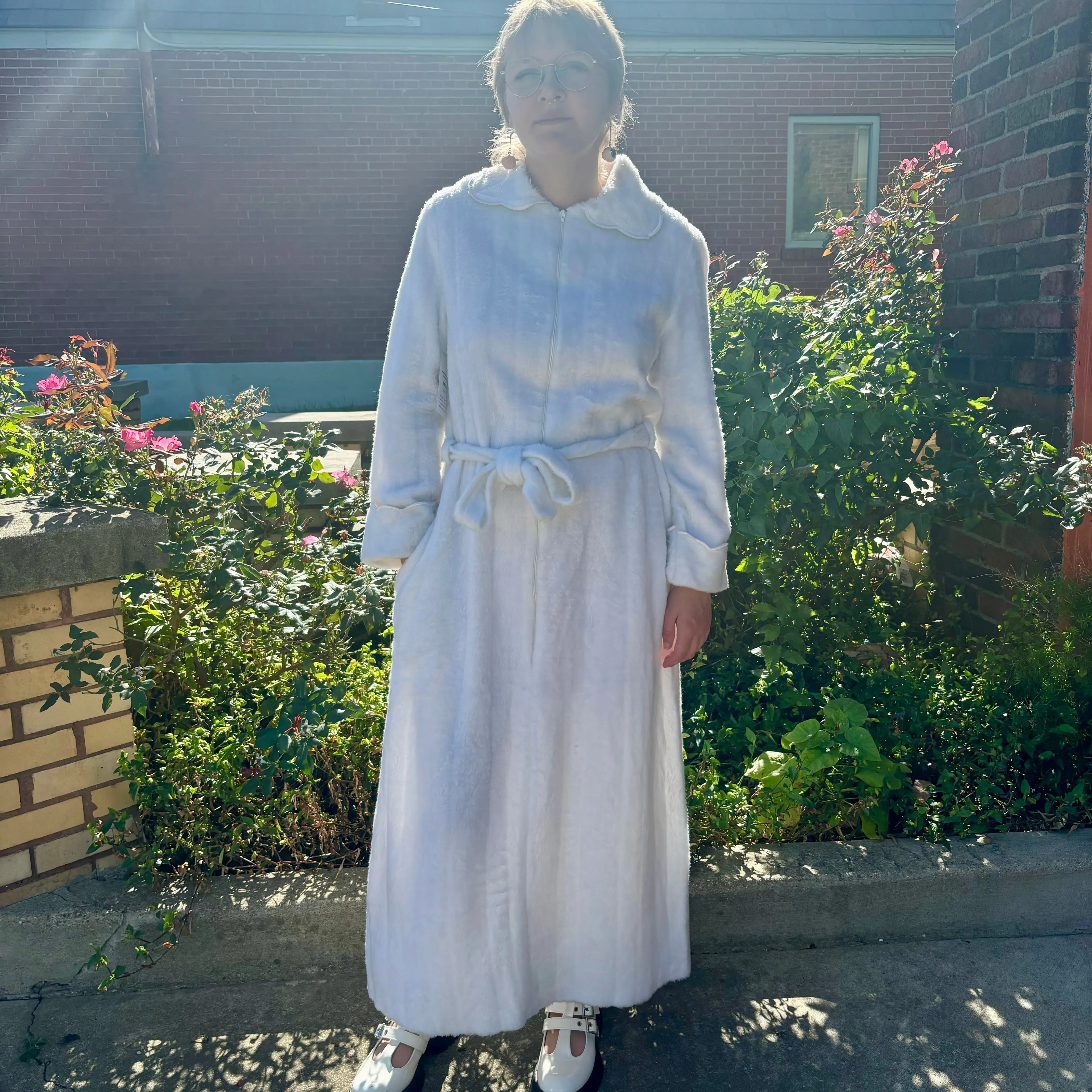 70s/80s Sears “At home wear” Lounge House dress