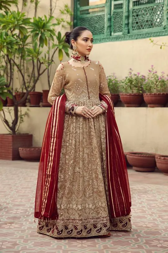 Aangan | Alizeh Embroidered Chiffon Festive Collection Shahtaj | Unstitched Embroidered Chiffon Suits