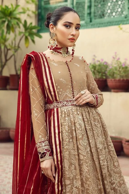 Aangan | Alizeh Embroidered Chiffon Festive Collection Shahtaj | Unstitched Embroidered Chiffon Suits