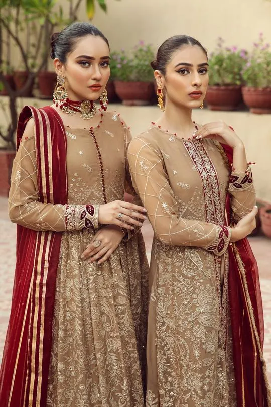 Aangan | Alizeh Embroidered Chiffon Festive Collection Shahtaj | Unstitched Embroidered Chiffon Suits