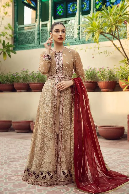 Aangan | Alizeh Embroidered Chiffon Festive Collection Shahtaj | Unstitched Embroidered Chiffon Suits