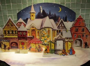 Advent Calendar: Moonlit Village