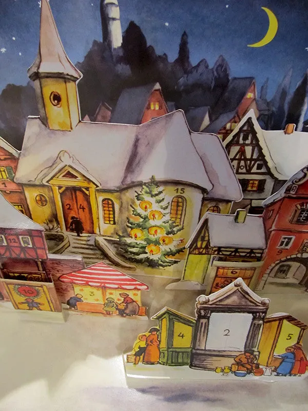 Advent Calendar: Moonlit Village