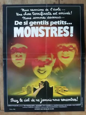 Affiche DE SI GENTILS PETITS...MONSTRES !   Epouvante  Horreur  40x60cm *