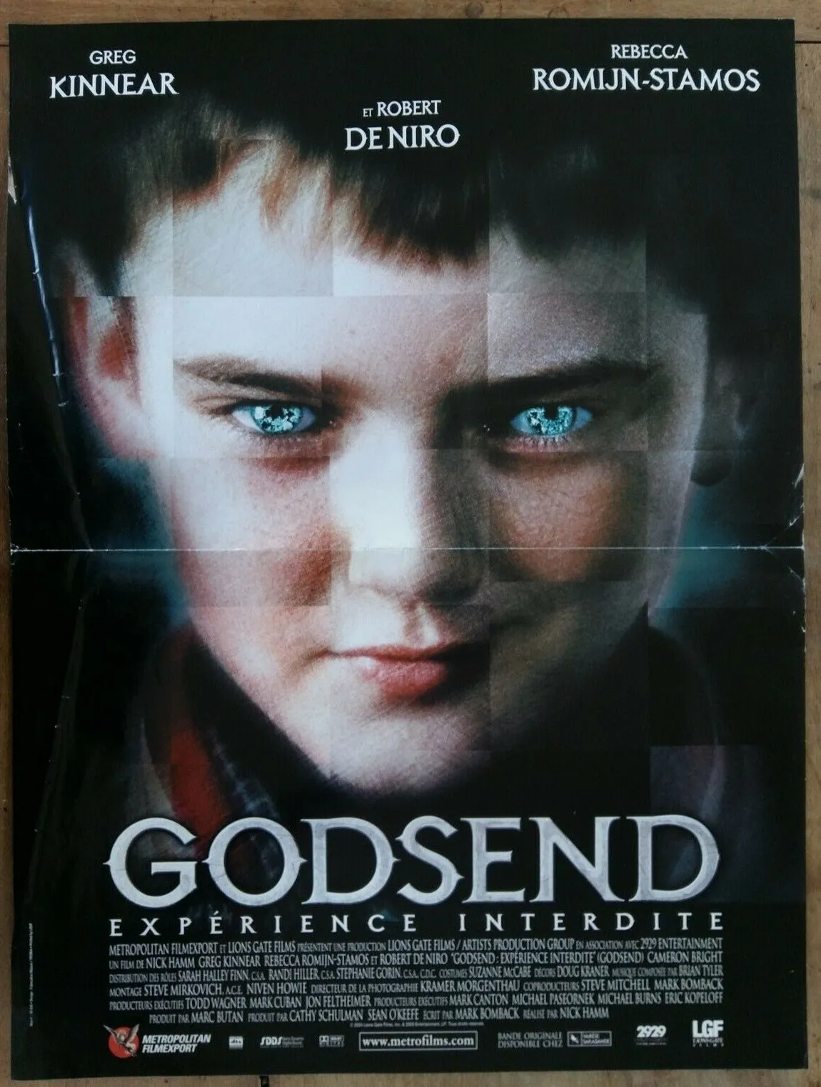 Affiche GODSEND Robert DE NIRO Greg KINNEAR Nick HAMM Fantastique 40x60cm