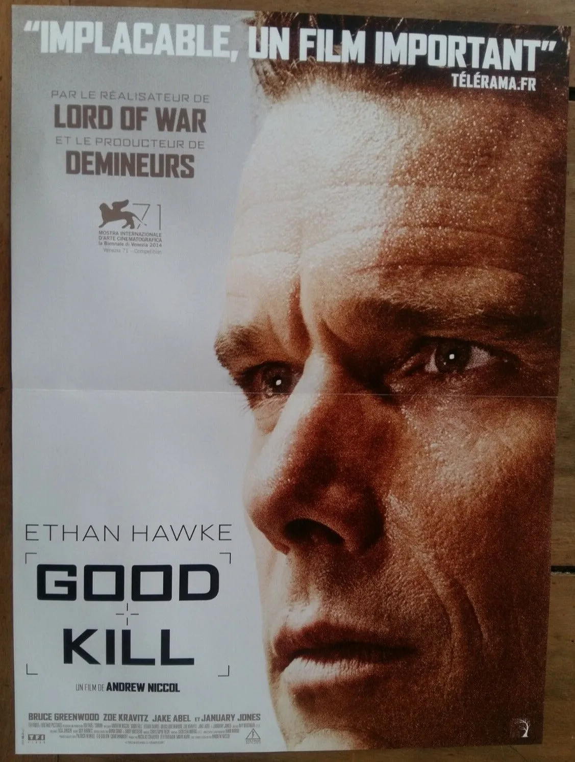 Affiche GOOD KILL Andrew NICCOL Ethan HAWKE Bruce GREENWOOD 40x60cm