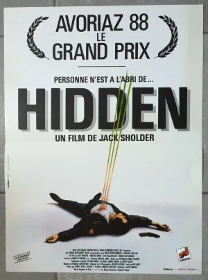 Affiche HIDDEN Jack Sholder KYLE MacLACHLAN Michael Nouri 40x60cm