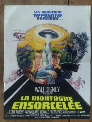 Affiche LA MONTAGNE ENSORCELEE John HOUGH Walt DISNEY  40x60cm*