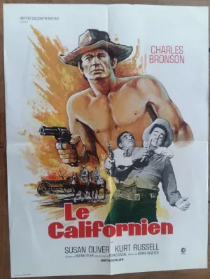 Affiche LE CALIFORNIEN Boris SAGAL Kurt RUSSELL Charles BRONSON 40x60cm
