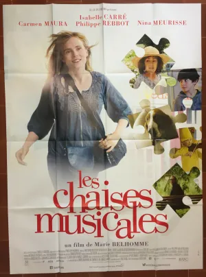 Affiche LES CHAISES MUSICALES Carmen Maura ISABELLE CARRE 120x160cm *
