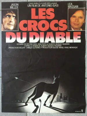 Affiche LES CROCS DU DIABLE El Perro JASON MILLER Antonio Isasi 40x60cm *
