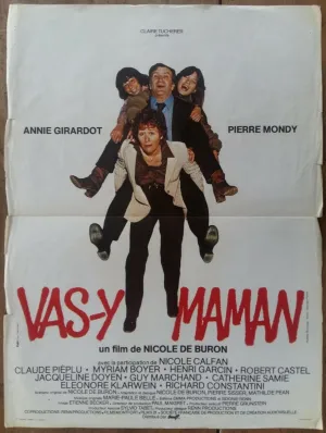 Affiche VAS-Y MAMAN nicole DE BURON annie GIRARDOT pierre MONDY  40x60cm*