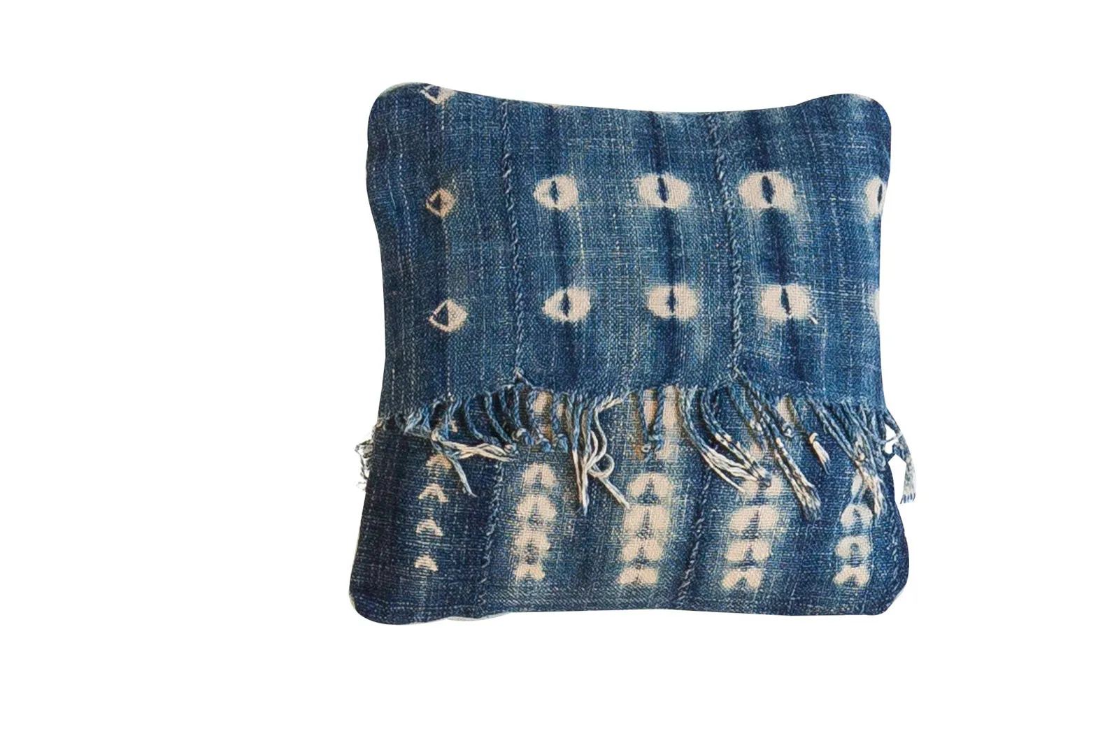 African Indigo Handmade Pillow