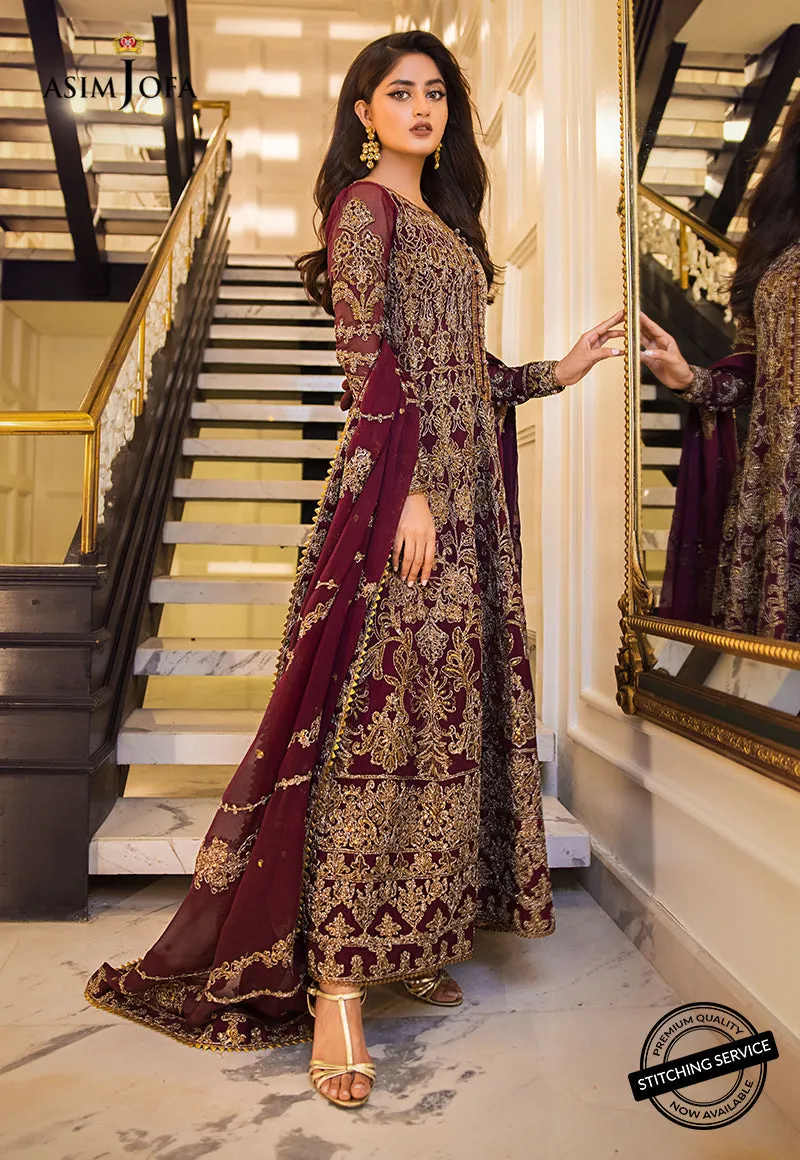AJSE-07 | Asim Jofa Jaan-e-Adaa Sajal Edit Collection 2022 | Unstitched Embroidered Suits