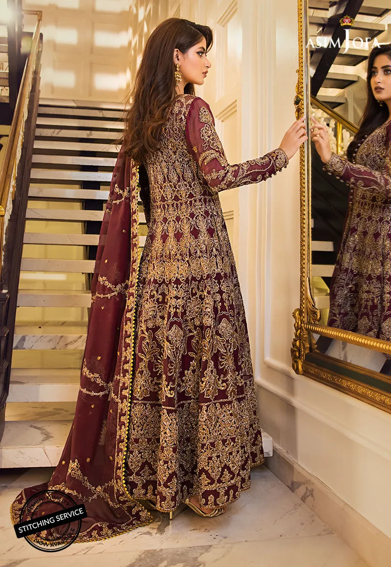 AJSE-07 | Asim Jofa Jaan-e-Adaa Sajal Edit Collection 2022 | Unstitched Embroidered Suits