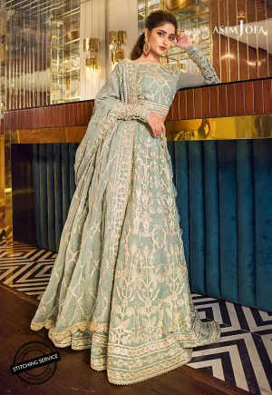 AJSE-12 | Asim Jofa Jaan-e-Adaa Sajal Edit Collection 2022 | Unstitched Embroidered Suits