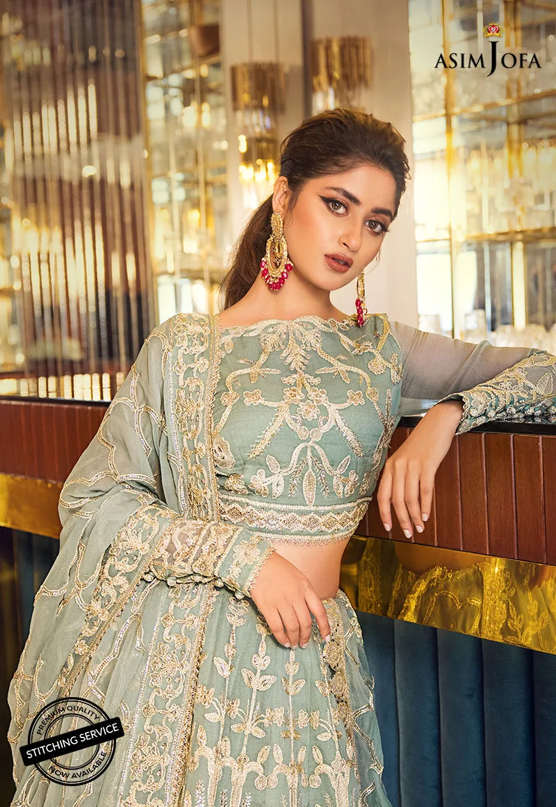 AJSE-12 | Asim Jofa Jaan-e-Adaa Sajal Edit Collection 2022 | Unstitched Embroidered Suits