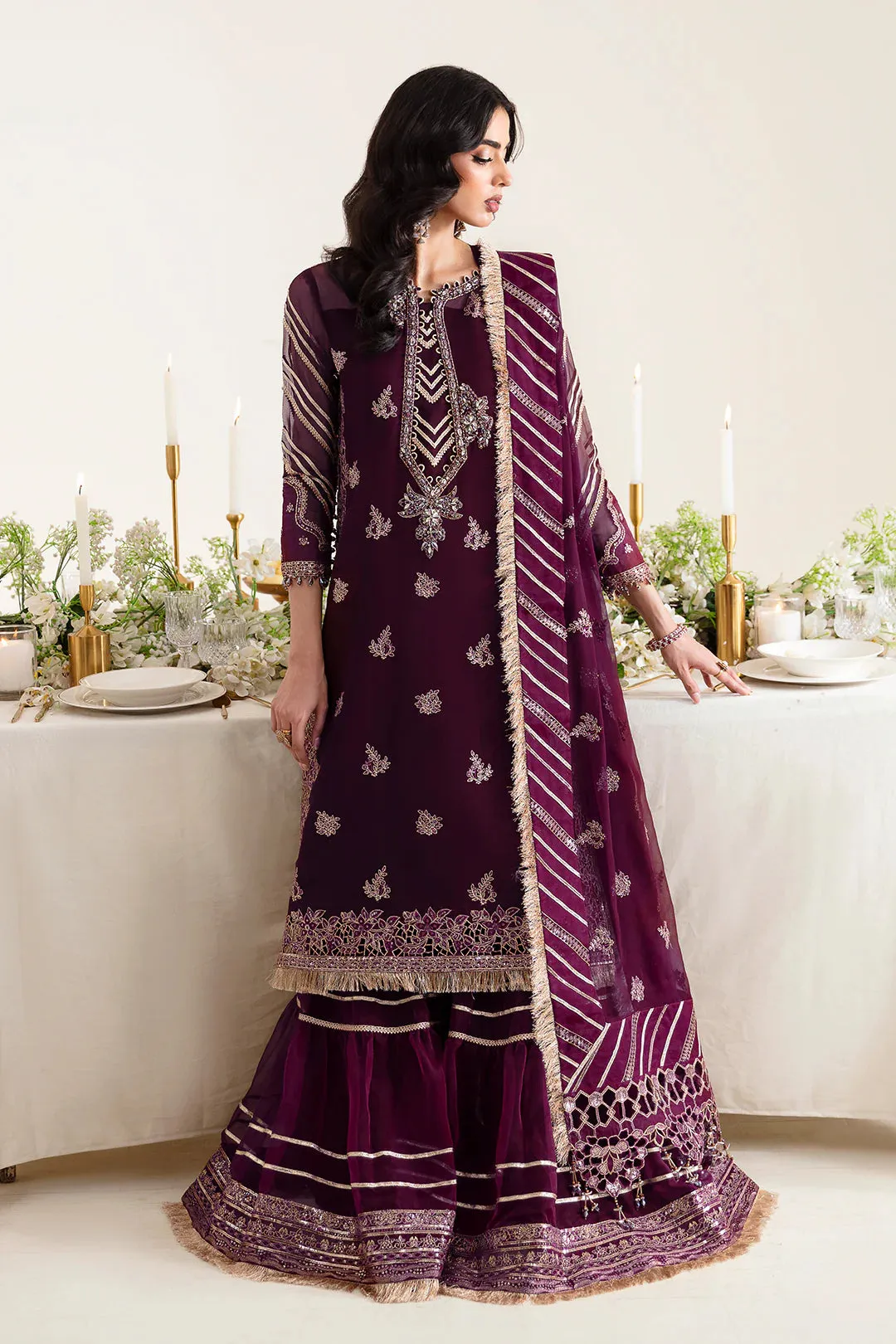Alizeh Inlay Reena Handicrafted Wedding Collection'24 - Laurel