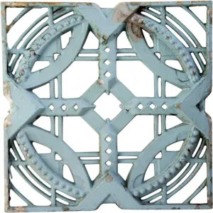 American John deKoven Hill Reticulated Aluminum Modular Panel