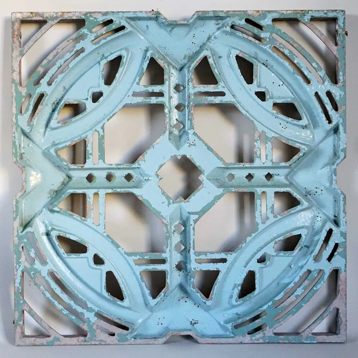 American John deKoven Hill Reticulated Stripped Aluminum Modular Panel