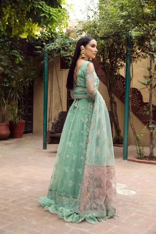 Anarkali | Alizeh Embroidered Chiffon Festive Collection Shahtaj | Unstitched Embroidered Chiffon Suits