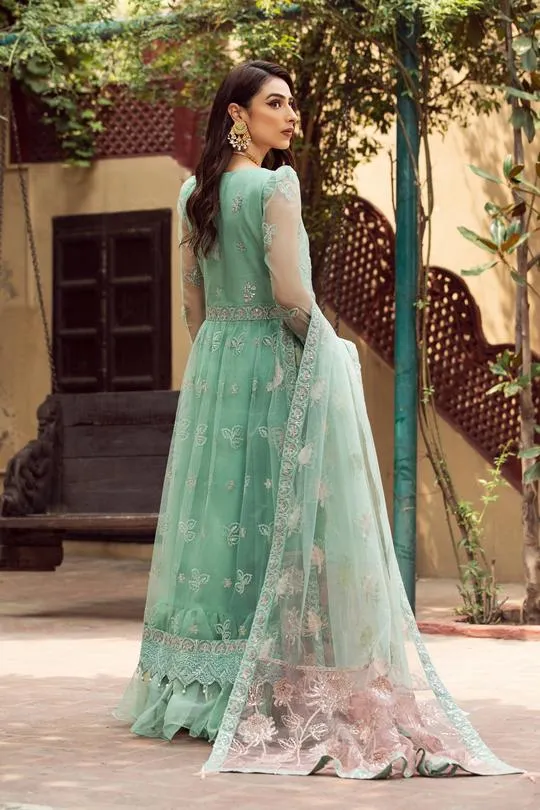 Anarkali | Alizeh Embroidered Chiffon Festive Collection Shahtaj | Unstitched Embroidered Chiffon Suits