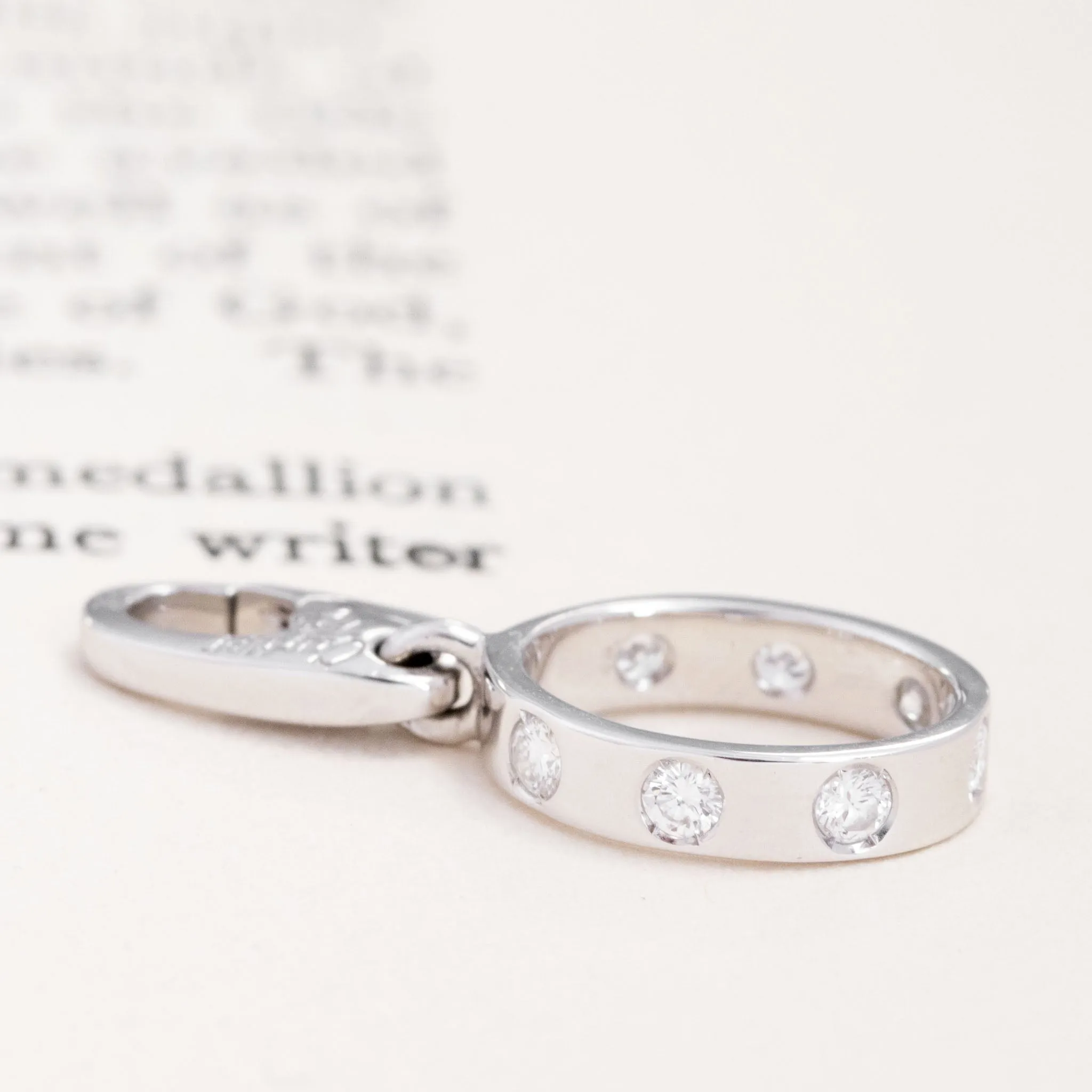 Baby Diamond Love Charm, by Cartier France