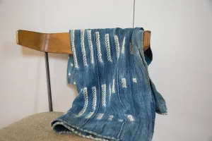 Batik Indigo Throw