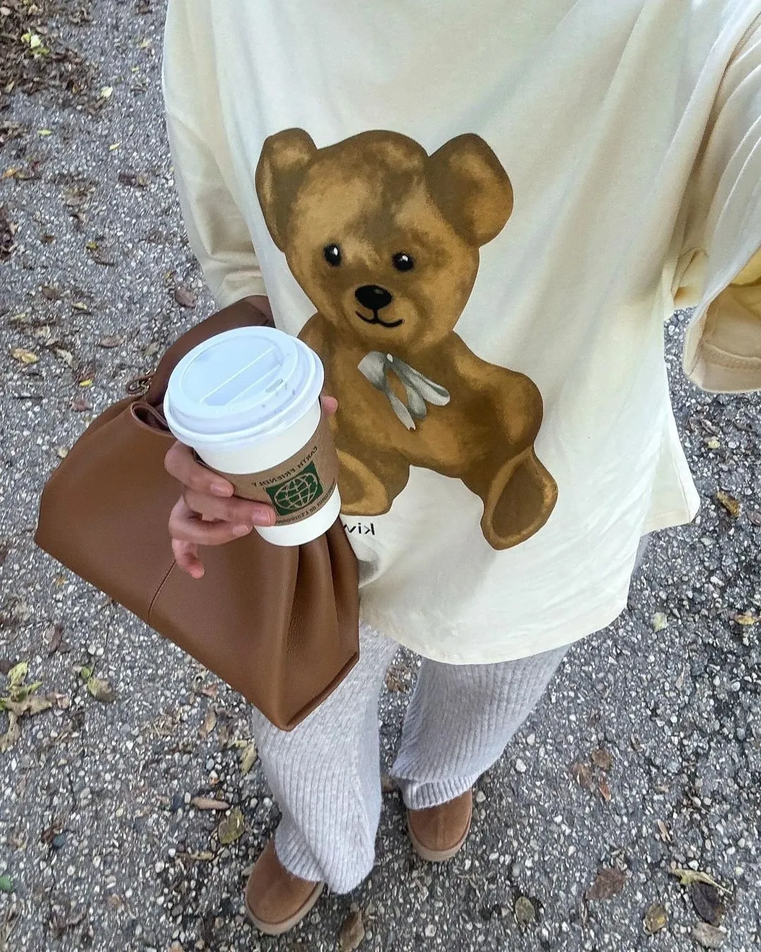 Bear With Me Oversized Tee