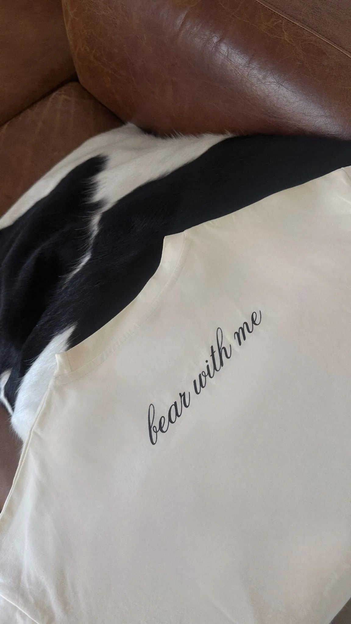 Bear With Me Oversized Tee