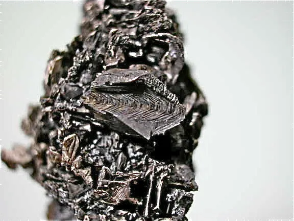 Bismuth, Mine #38, Niederschlema, Erzgebirge, Saxony, Germany Miniature 2.5 x 3.2 x 4.5 cm $1200. Online 3/2