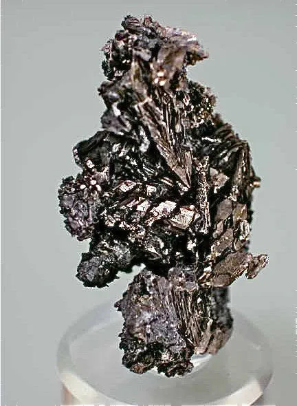 Bismuth, Mine #38, Niederschlema, Erzgebirge, Saxony, Germany Miniature 2.5 x 3.2 x 4.5 cm $1200. Online 3/2