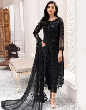 BL 302 | Emaan Adeel Belle Robe Vol 3 | Unstitched Embroidered Luxury Chiffon Suits