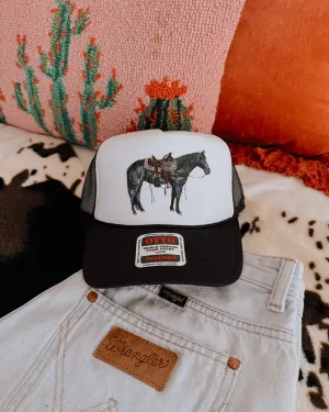 Blue Roan Trucker Hat