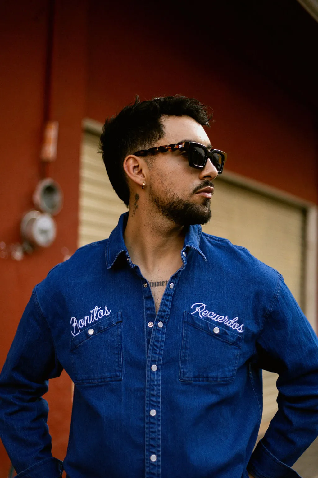 BONITOS RECUERDOS DENIM LONG SLEEVE