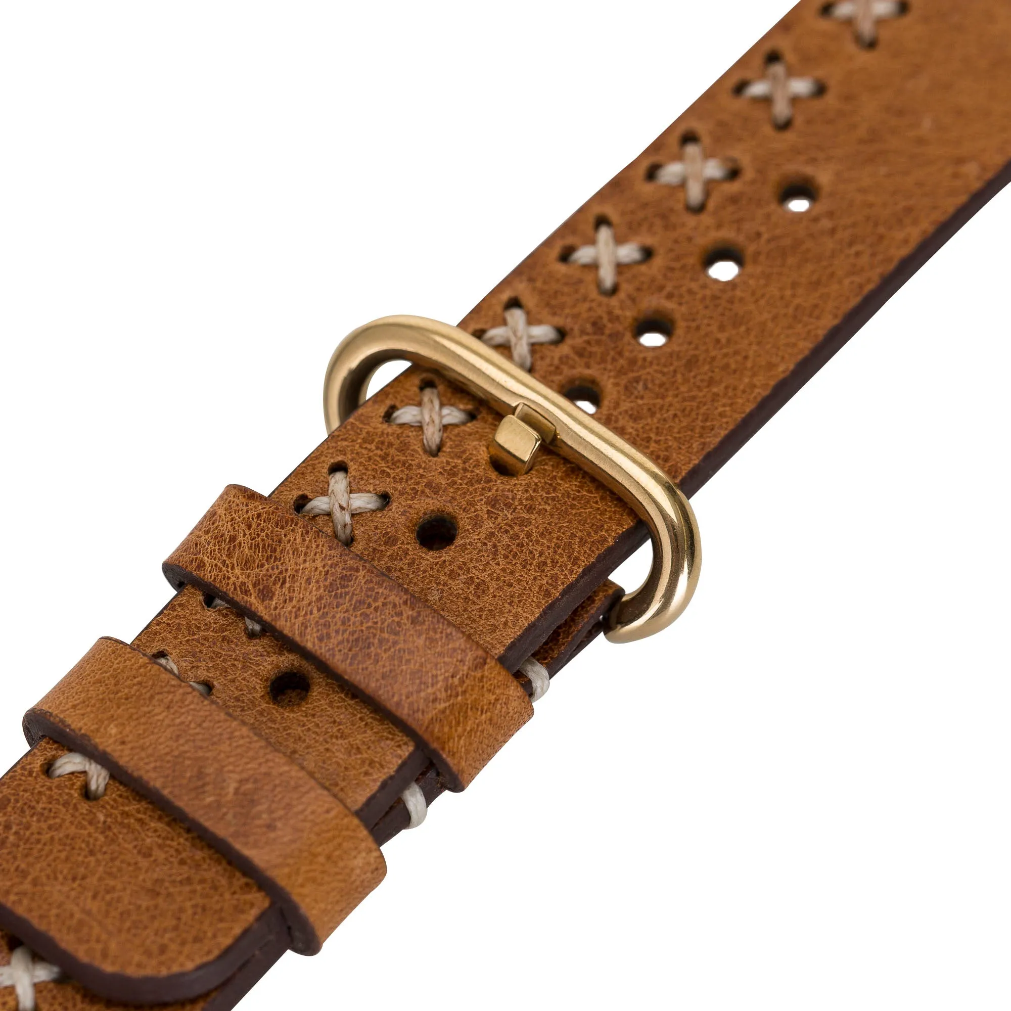 Braided Leather Apple Watch Band
