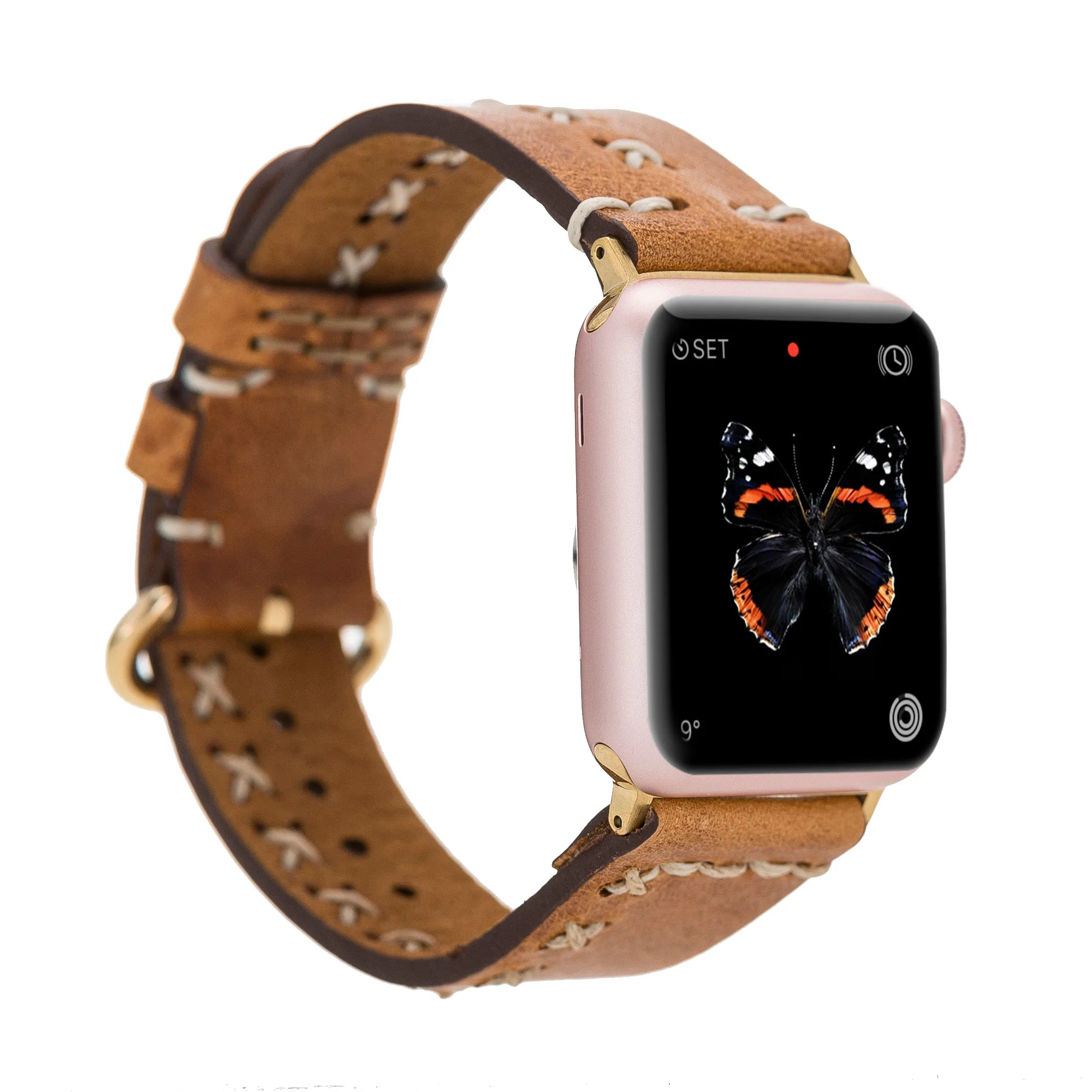 Braided Leather Apple Watch Band
