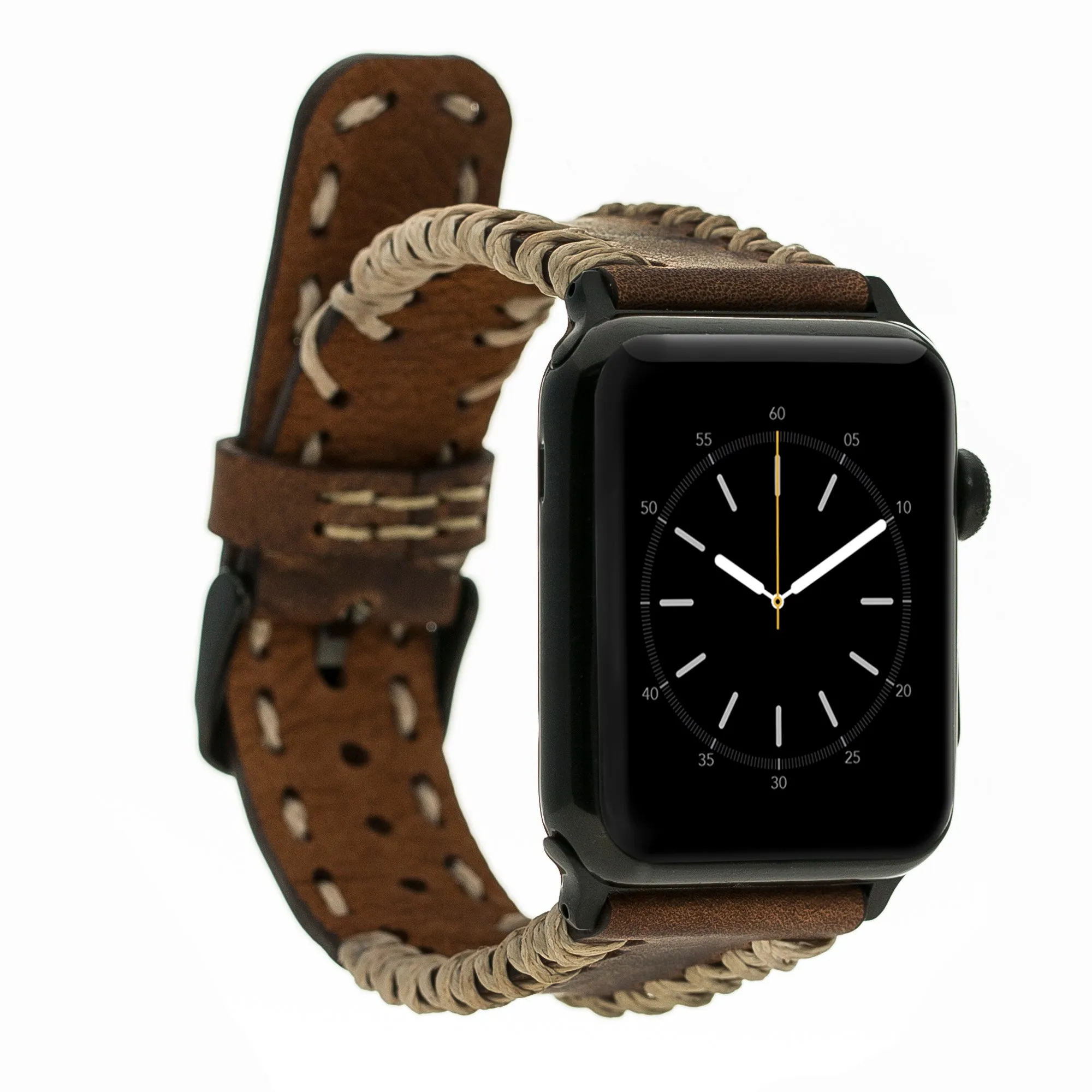 Braided Leather Apple Watch Band